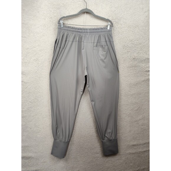 AHA Active Men Pants 2XL Gray Nylon Blend Pull On Drawstring Regular Fit Jogger - Picture 12 of 16